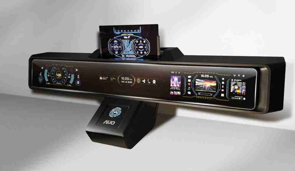 红龙扑克Micro LED沉浸式车舱显示方案结合 可卷式、、可伸缩的Micro LED应用并可呈现不同的质感纹路，，，，展现人性化设计